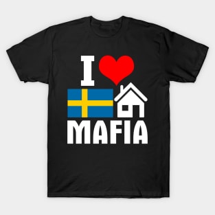 Swedish House Mafia Merch I Heart Swedish House Mafia T-Shirt